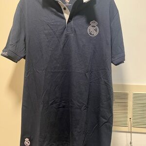 Real Madrid Navy Polo Shirt